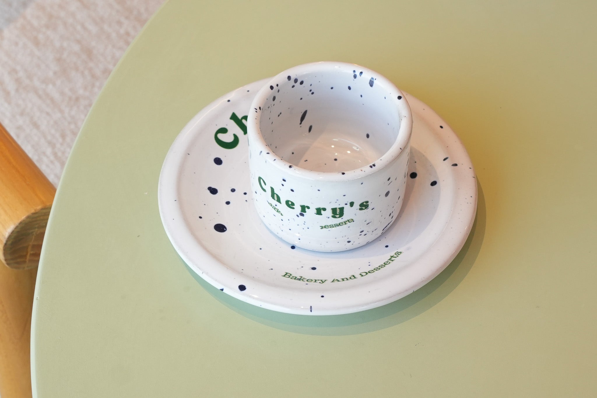 ☕Cherry's Espresso Cup & Saucer - Glossy Edition