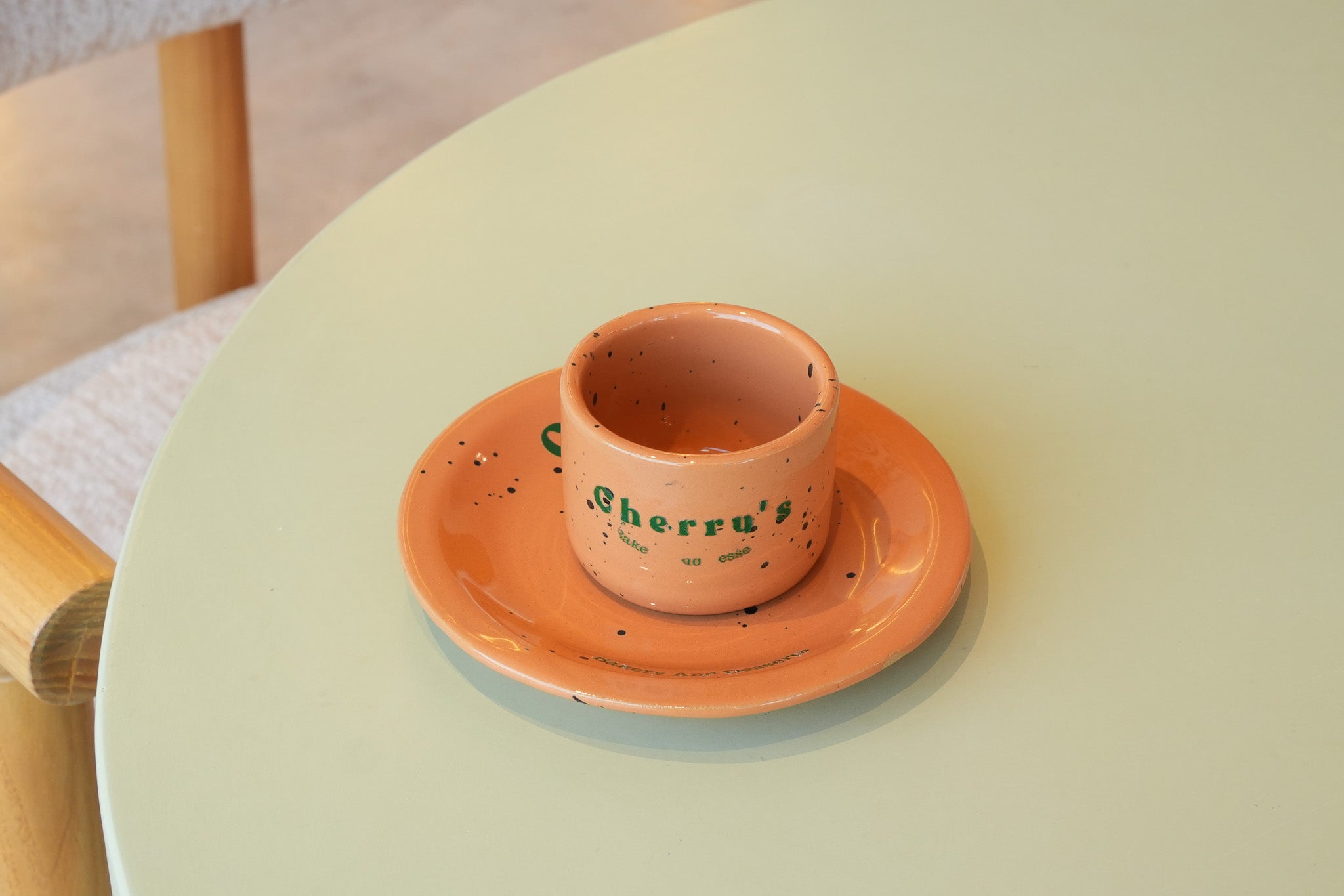☕Cherry's Espresso Cup & Saucer - Glossy Edition