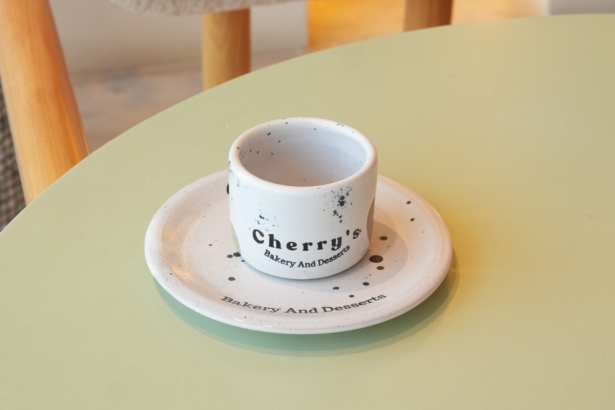 ☕Cherry's Espresso Cup & Saucer - Matte Edition